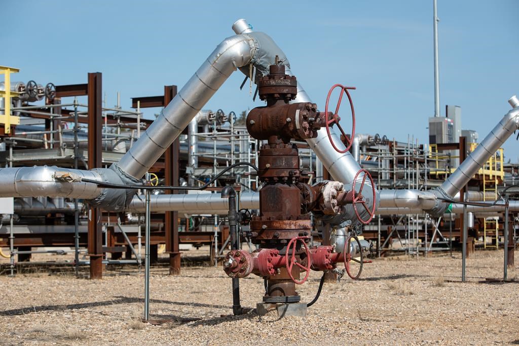 The Cenovus Christina Lake oil sands facility is shown southeast of Fort McMurray, Alta., on Wednesday, April 24, 2024. 