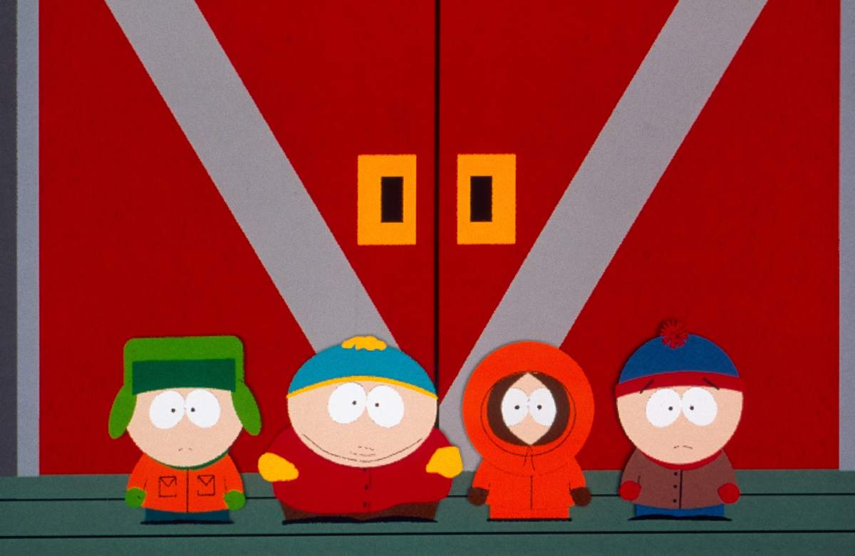 The animated cast of 'South Park.'